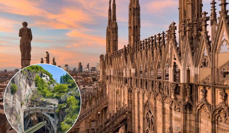 In 1387, Gian Galeazzo Visconti granted exclusive use of a pink marble quarry on Lake Maggiore; for over 600 years, the Candoglia Quarry has provided materials free of charge to restore the Duomo’s 3,400 statues.