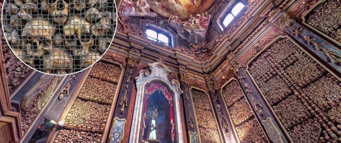 Im Jahr 1210 wurde neben dem Krankenhaus Santo Stefano eine kleine Kammer errichtet, um die aus dem mittlerweile überfüllten Friedhof exhumierten Gebeine unterzubringen; heute fasziniert das Beinhaus San Bernardino alle Ossa Tausende von Besuchern mit seinen Wänden, die vollständig mit Schädeln und menschlichen Überresten bedeckt sind