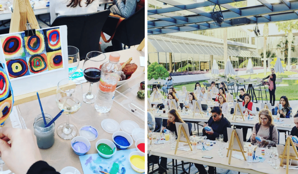 Paint &#038; Wine: arte y vino en un mismo lugar