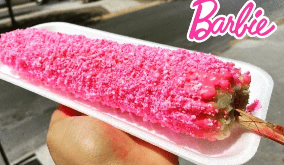 Elotes inspirados en Barbie y Ken, ¡en Santa Catarina!