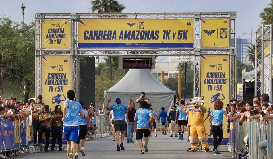 Regresa la Carrera Amazonas con temática de Wonder Woman