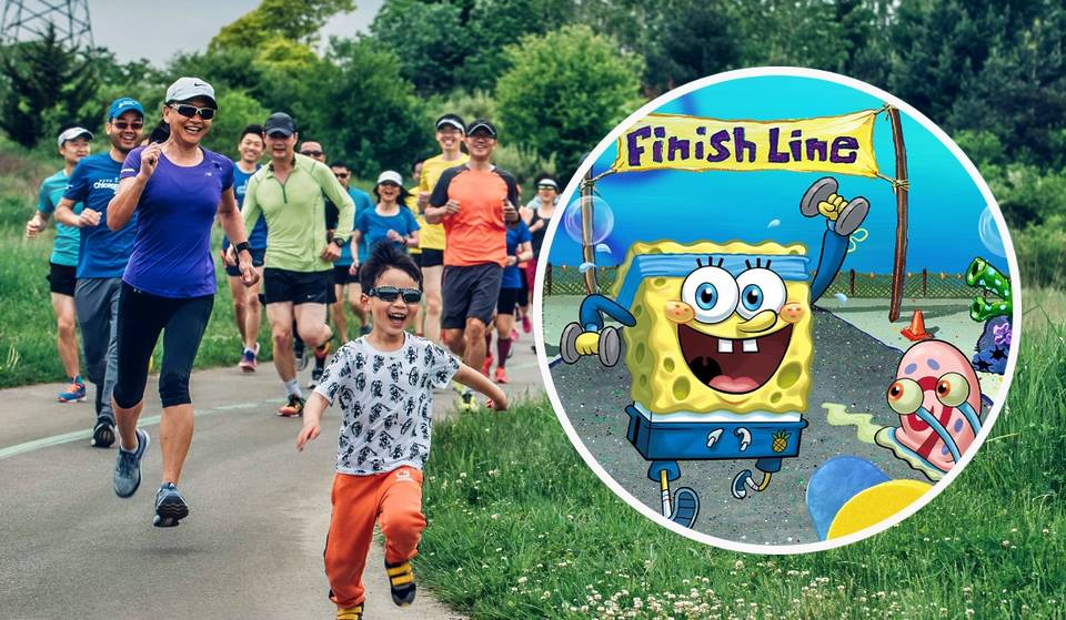Bob Esponja llega por primera vez a Monterrey con su carrera más divertida — caminata familiar, burbujas y recorridos de 5K y 10K