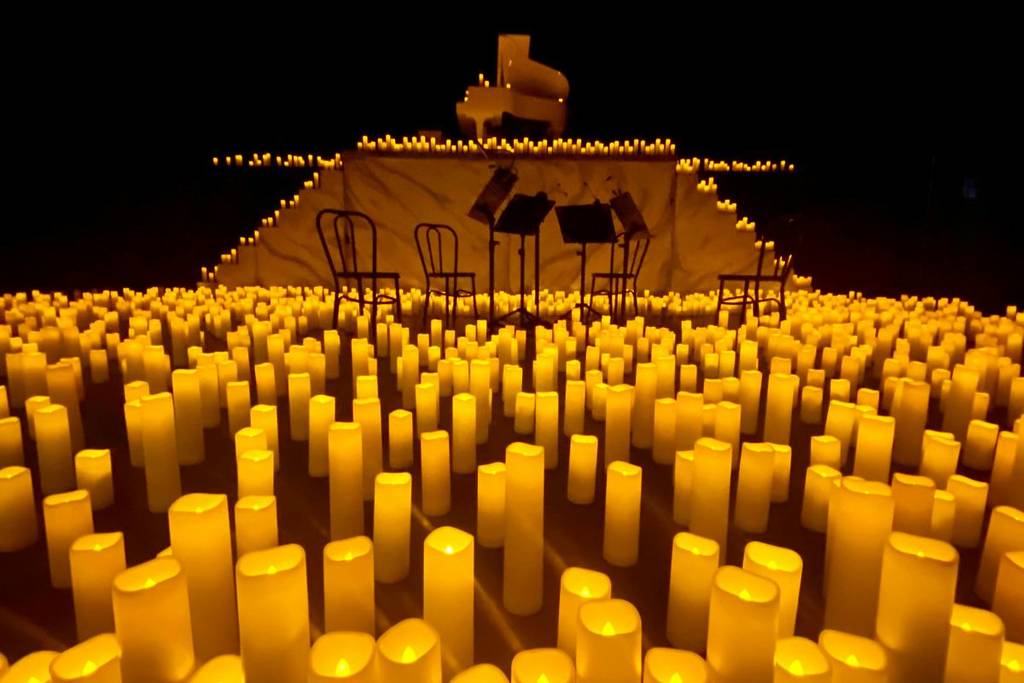 Concierto luz velas