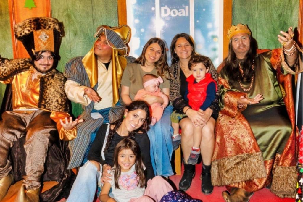 Foto con Reyes Magos en Monterrey