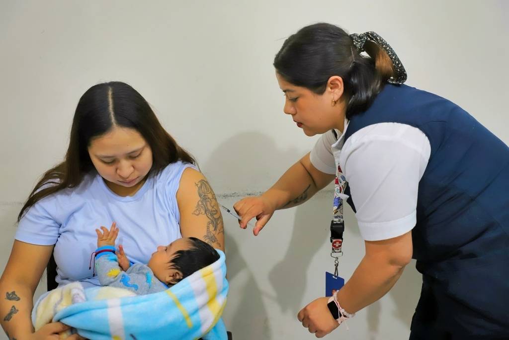 Jornada de vacunación contra el sarampión en Nuevo León