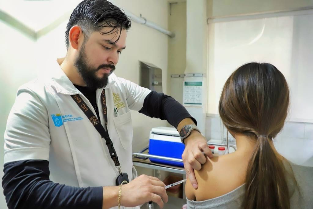 Jornada de vacunación contra el sarampión en Nuevo León