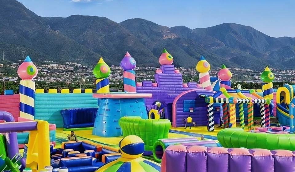 El inflable más grande de México ya llegó a Monterrey: Fechas y costos del Jump in Park