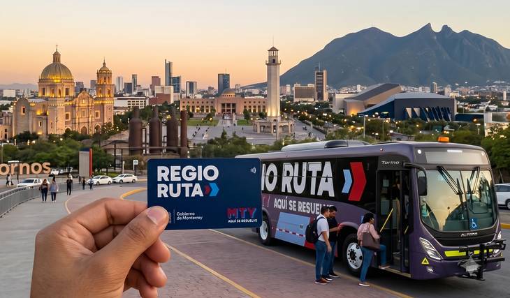 Free transportation in Monterrey: learn about the 7 Regio Ruta routes and how to apply for your card