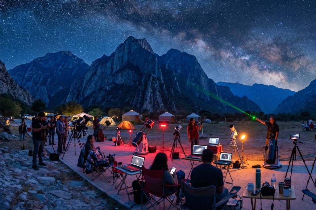 Taller de astropaisajismo en Nuevo León