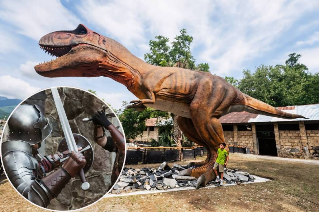 Medieval Warriors vs. Dinosaurs