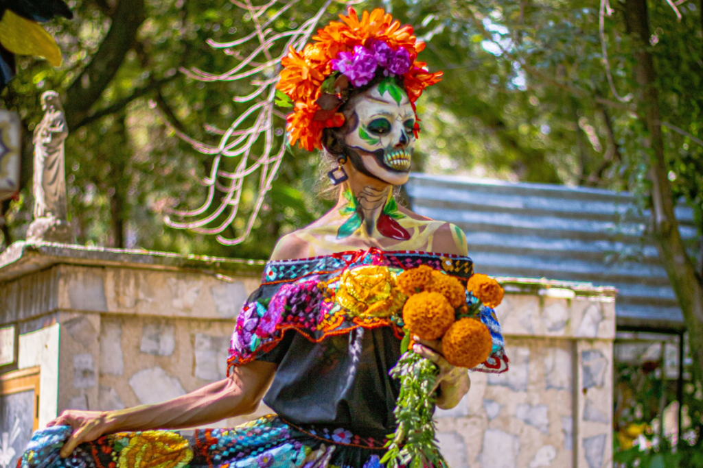 Catrinas Procession in Santiago