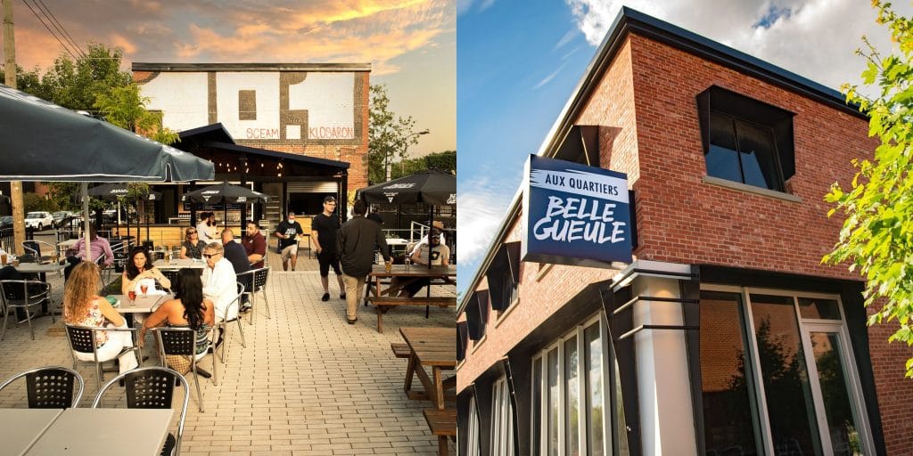 La plus grande terrasse du Plateau est l’endroit idéal pour déguster des bières artisanales