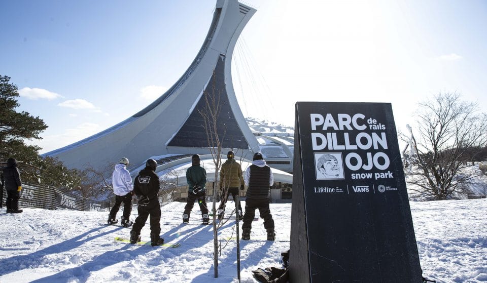 Un nouveau parc à neige vient d&rsquo;ouvrir au Parc olympique et c&rsquo;est gratuit !