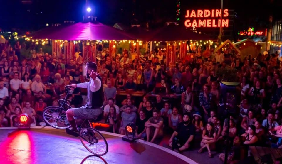 Les soirées cabaret aux Jardins Gamelin : terrasse et spectacle au rendez-vous !