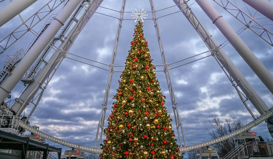 Les 10 plus beaux sapins de Montréal pendant le Temps des Fêtes