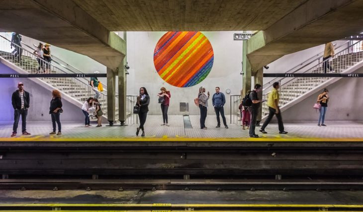 60th anniversary of the Montreal Metro—the STM is celebrating with DJs on the trains, pop-style T-shirts, and sixty years of archives