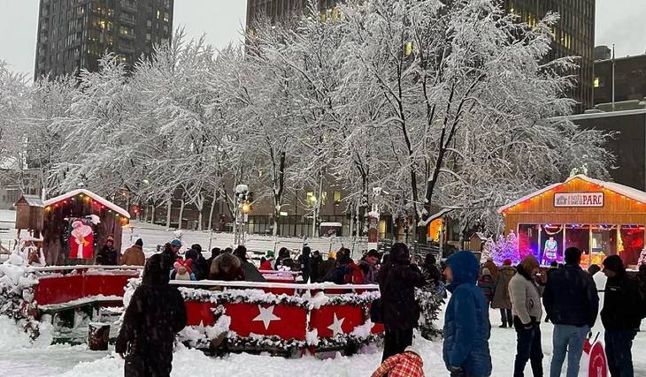 Festival Noël dans le Parc 2025 &#8211; un village des fêtes charmant au milieu de Montréal