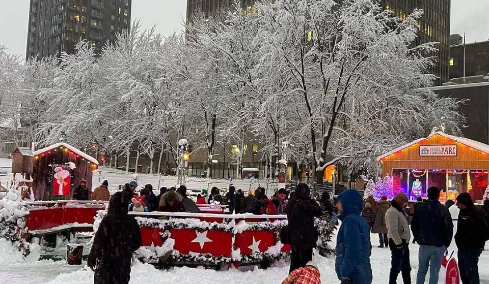 Festival Noël dans le Parc 2025 &#8211; un village des fêtes charmant au milieu de Montréal