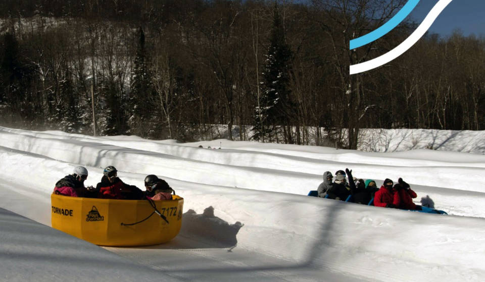 Voici le plus grand parc de tubing du monde et il n&rsquo;est qu&rsquo;à 2h de Montréal