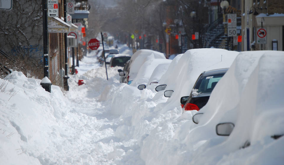 Une vague de froid arctique arrive sur le Canada et Montréal ne sera pas épargné