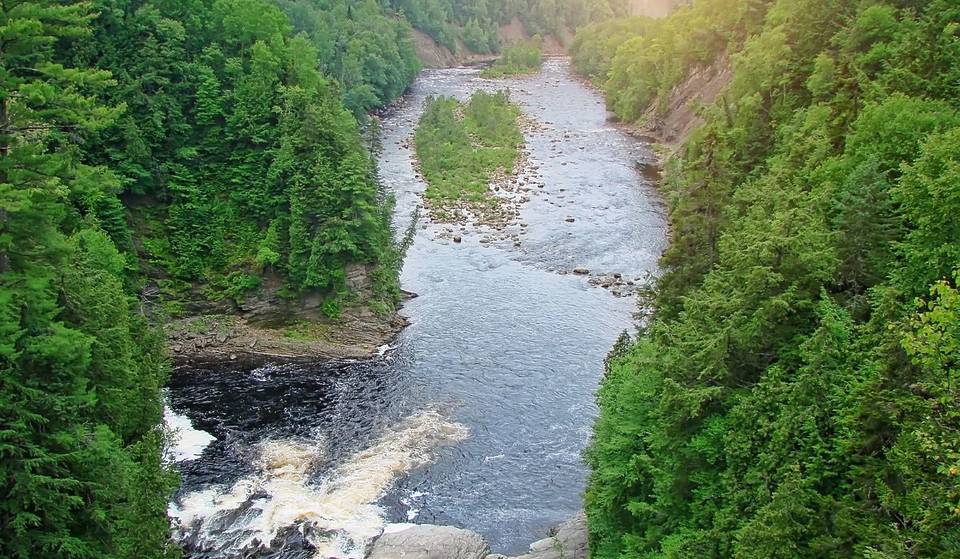 The most beautiful canyon to see in Quebec this spring