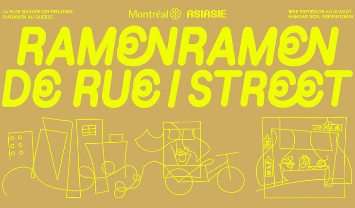 Pendant 4 jours, une « ramen street » s&rsquo;installe à Montréal &#8211; et va présenter une parade de corgis!