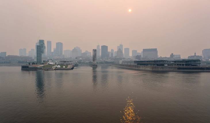 Feux de forêt et la pire qualité de l&rsquo;air au monde &#8211; recommendations pour respirer à travers la brume à Montréal