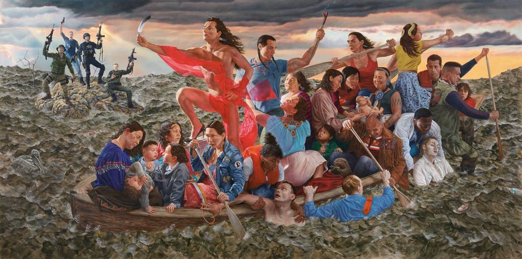 Kent Monkman: History is portrayed by the victors – at the Montreal Museum of Fine Arts