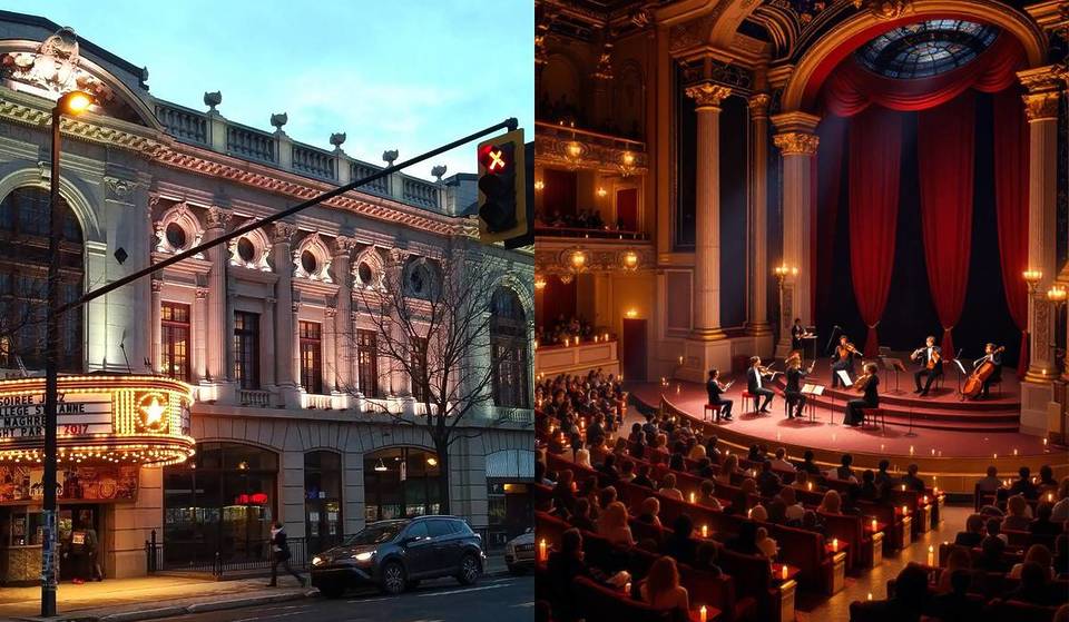 In Montreal, a 100-year-old theater, haunted by strange ghostly whispers, plunges visitors into a blood-curdling Halloween atmosphere.