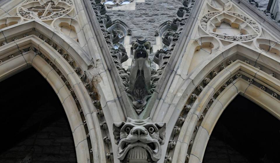 Un architour néogothique de Montréal
