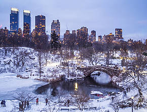 Un train Montréal-New York à partir de 75$ &#8211; avec les plus belles vues de la région enneigée