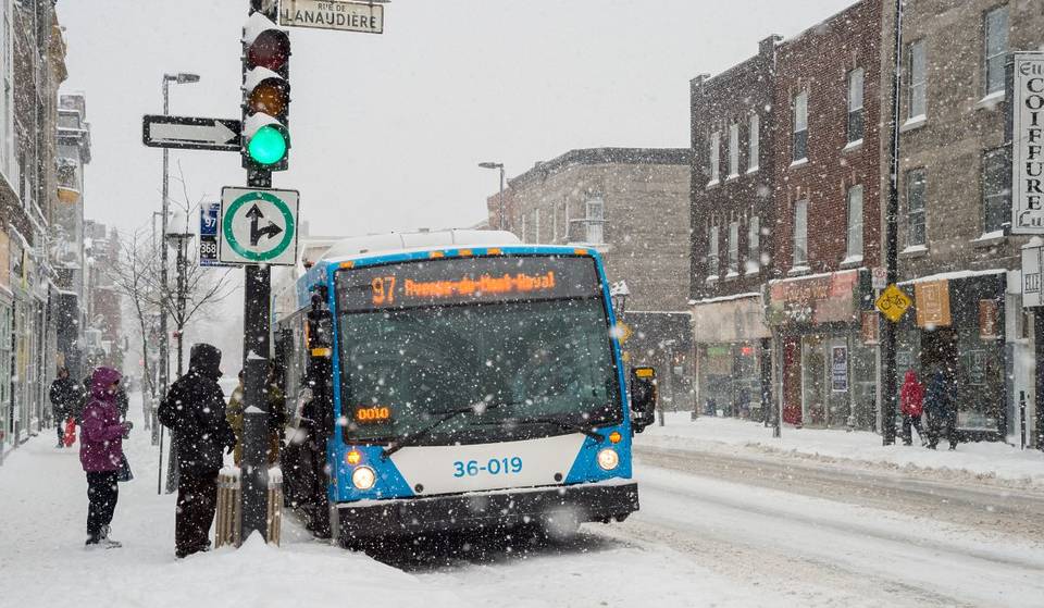 Montreal transportation schedules on January 1, 2026