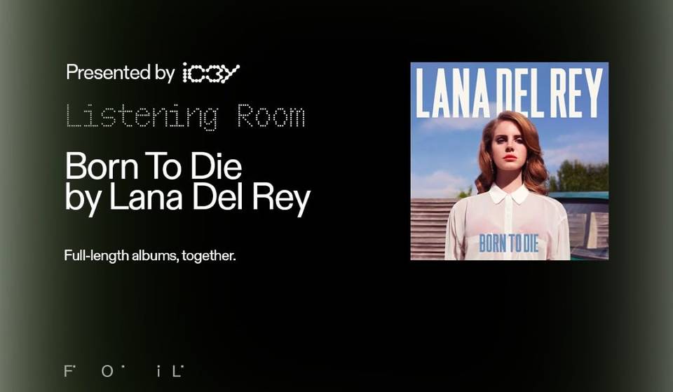 Lana del Rey’s “Born to Die” is the song to listen to at Galerie Foil in February—for the most poetic romantics.