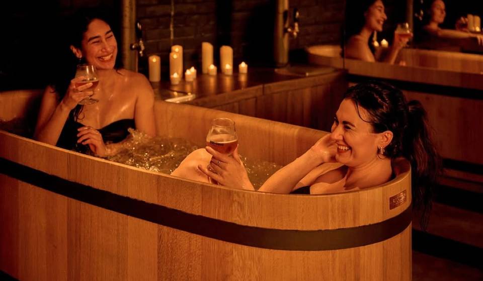 Le bain thermal le plus hot de Montréal est infusé à la bière
