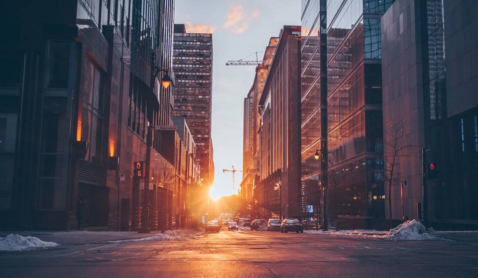 The sun is setting later and later in Montreal—after 5:30 p.m. starting February 22.