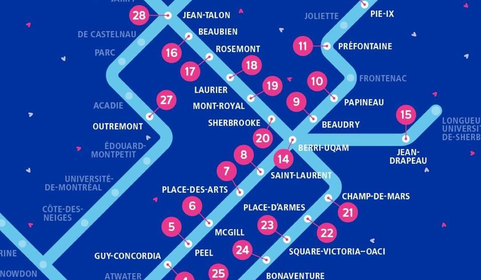 The Montreal metro is open (almost) all night long for Nuit Blanche.