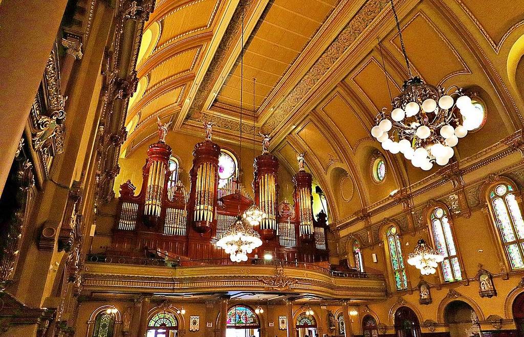 Église Saint-Jean-Baptiste à Montréal, Québec, Canada