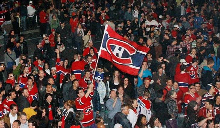 Where can you watch the Canadiens’ hockey games in Montreal?
