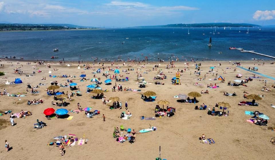 À 2h50 de Montréal – une jolie baie pour se baigner dans le fleuve Saint-Laurent