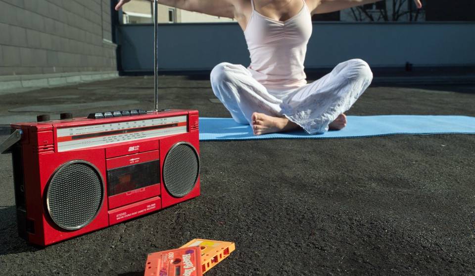 We’re doing free yoga every Wednesday at noon at Aire Commune this summer