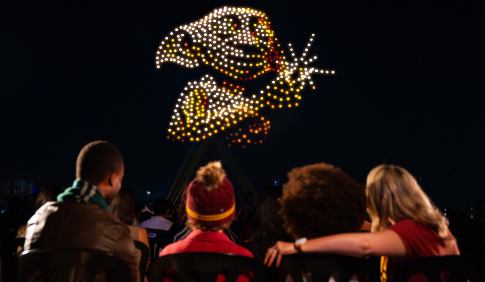This weekend, a drone show celebrating the world of Harry Potter™ will light up the Montreal sky