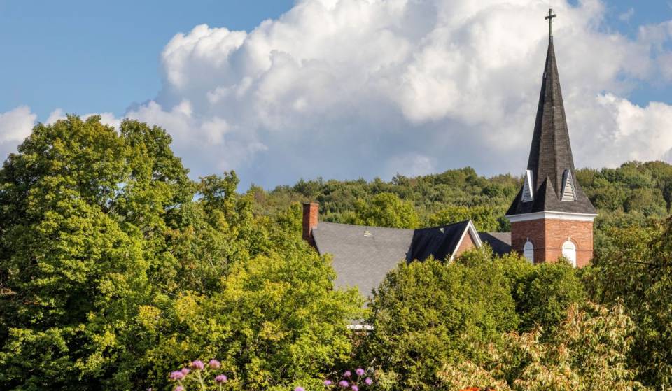 Just 1 hour and 50 minutes from Montreal—this charming country village hosts an art market to celebrate the summer solstice