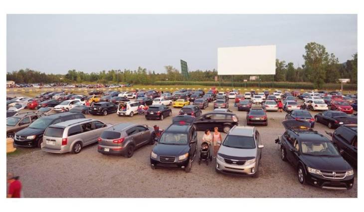 45 minutes from downtown Montreal: an old-fashioned drive-in theater to honor summer’s most iconic tradition—the “drive-in”