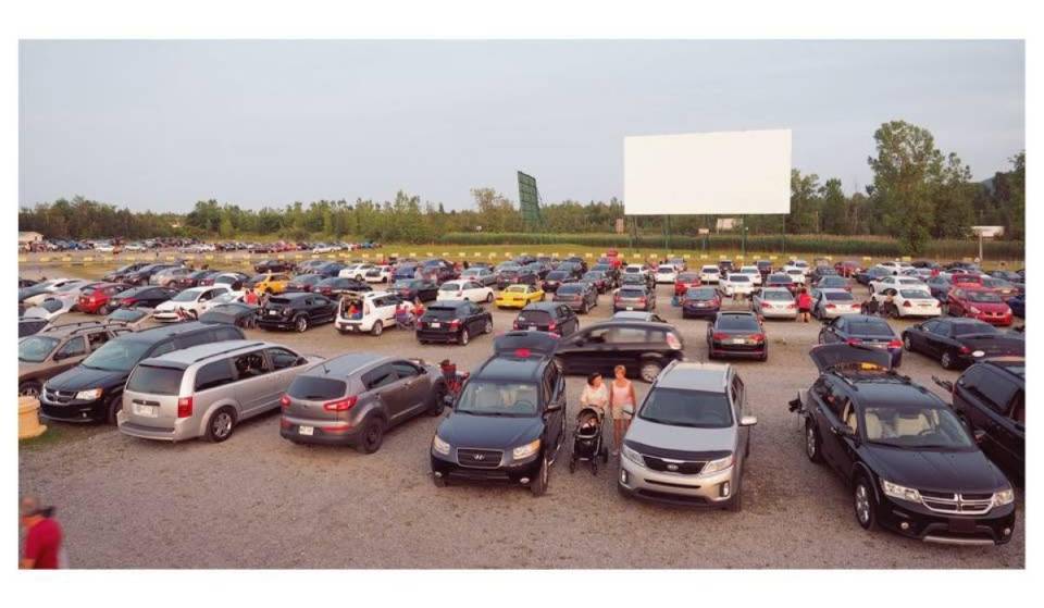 45 minutes from downtown Montreal: an old-fashioned drive-in theater to honor summer’s most iconic tradition—the “drive-in”