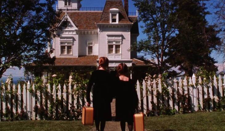55 minutes from downtown Montreal—a very pretty village to visit before the fall release of PRACTICAL MAGIC 2