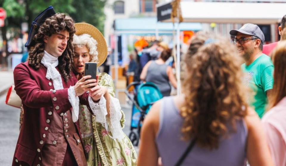 This weekend—an 18th-century-style public market at Montreal’s Old Port, free to visit