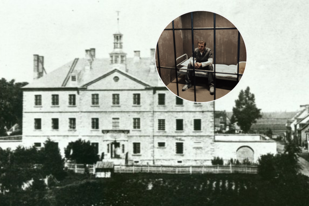 Vieille prison de Trois-Rivières, vers 1880