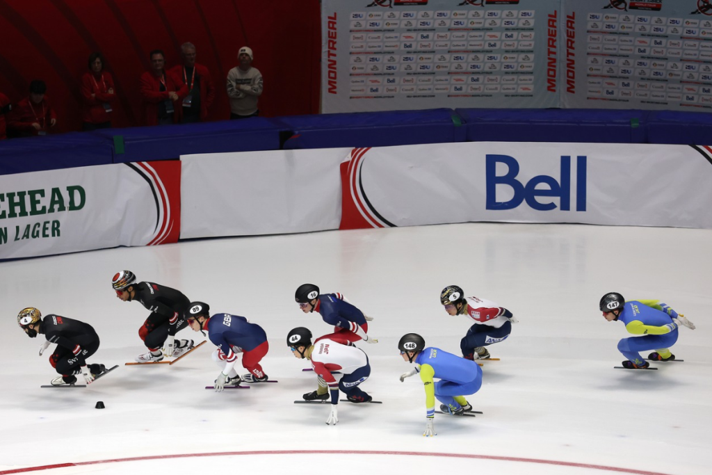 The world’s best short-track speed skaters will face off at the Maurice Richard Arena in Montreal for the ISU World Short Track Series
