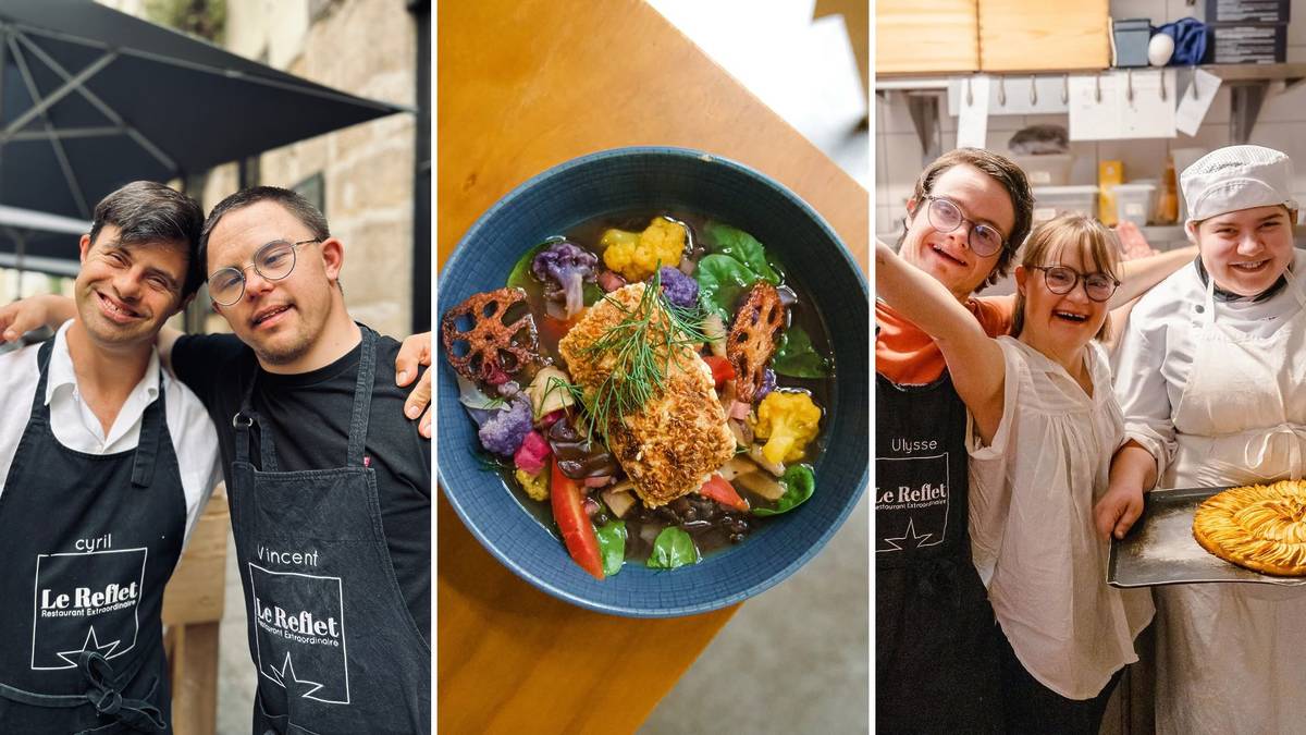 Le Reflet : ce restaurant extraordinaire valorise les talents de personnes porteuses de trisomie 21 à Nantes