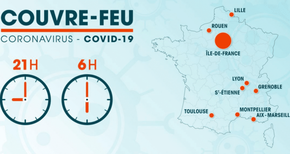 Couvre-feu : les 8 raisons valables qui vous autorisent à sortir après 21h